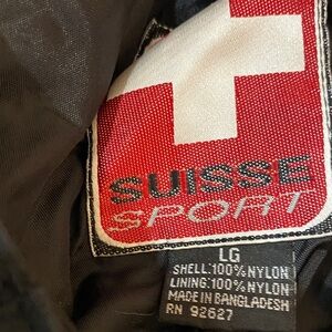 Suisse Sport Black Waterproof Snowpants